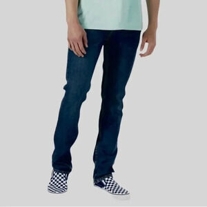 Vans straight leg jeans, dark wash. Boys 16 (waist 26, Length 28)